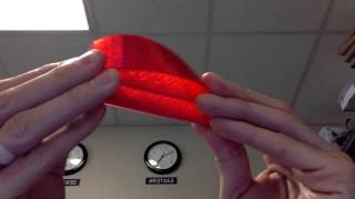 Flexible Red PLA Filament