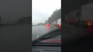 Couple narrowly avoids landslide on North Carolina highway