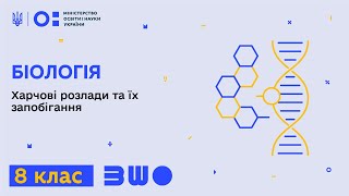 8 клас. Біологія. Харчові розлади та їх запобігання