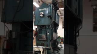 500 ton Minster Stamping Press