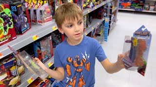Walmart Toy Shopping & Lunch at a New Restaurant