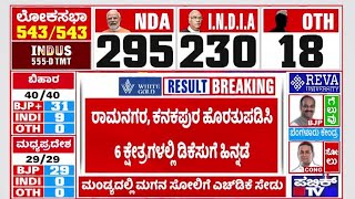 Lok Sabha Election Result 2024 Live | ಬೆಂಗಳೂರು ಗ್ರಾಂ ಡಾ . ಮಂಜುನಾಥ್ ಗೆ ಭರ್ಜರಿ ಜಯ! | Public TV