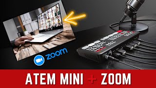 How To Use the ATEM Mini Pro With Zoom Meetings and Webinars
