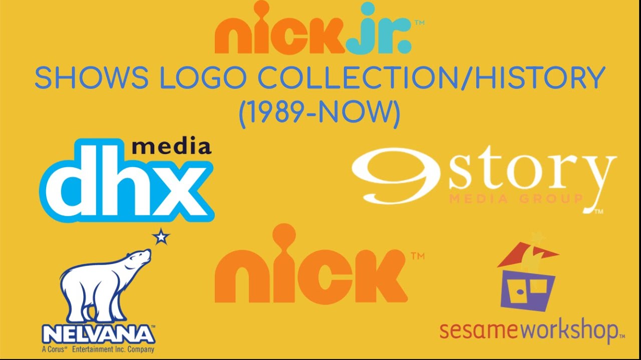 NICK JR SHOW LOGO COLLECTION/EVOLUTION OF CLOSING LOGOS ON NICK JR ...