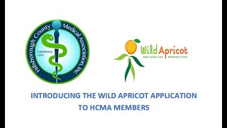 Introducing the Wild Apricot Application for HCMA Members