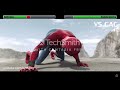 Spider-man Vs Captain America (hidra) VS GAG... with healthbars