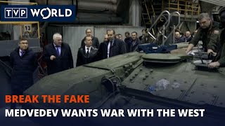 Medvedev wants war with the West | Break the Fake | TVP World