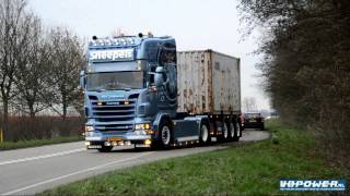 Sneepels JR. - Scania R500 V8 Loud Sound Machine!