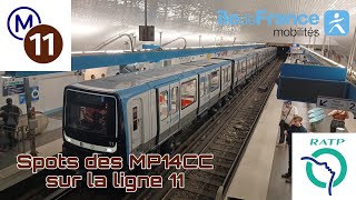 [RATP]le Premiers Mois de circulation des MP14CC sur la ligne 11 du métro 🚇