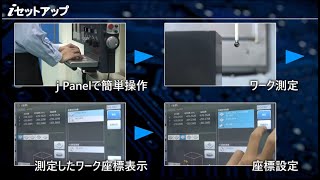 iセットアップ　新機能　3方向傾き誤差測定/補正、円柱形状計測/補正