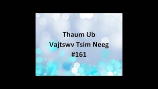 #161 - Thaum Ub Vajtswv Tsim Neeg