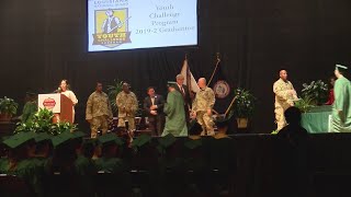 171 cadets graduated from the Louisiana National Guard Youth Challenge Program at Camp Minden