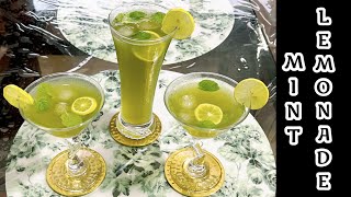 Mint Lemonade | Lemon mint juice | Refreshing summer drinks | ನಿಂಬು ಪುದೀನಾ ಜ್ಯೂಸ್