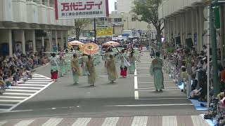 ♡ 《 2018にいがた総おどり 》 ♡ ☆ 万代シテイ十字路 メイン会場 de さぬき舞人 さんを撮ってみた ♪ ☆