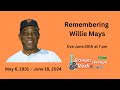 Remembering Willie Mays live from Columbia City Theater hosted by Juan Cotto