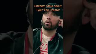Why Eminem removed the "f" word in "Fall" about Tyler The Creator 🤔 #shorts #eminem #tylerthecreator