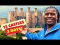 Visiting 12 Castles in 3 Days in Wales Challenge (EPIC!)