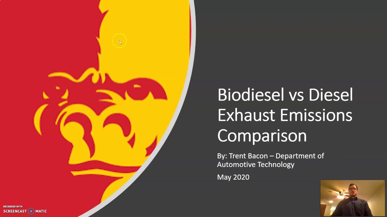 Biodiesel Vs Diesel Emissions Study - YouTube