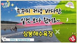 [갯벌체험]안면도 삼봉해수욕장 주꾸미는 커녕 바다만 보다 그냥 왔어요(안면도덤앤더머펜션.010-2827-5552)#펜션운영브이로그#안면도여행#아름다운청년