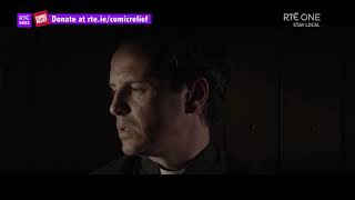 RTÉ Normal People Fleabag hot priest crossover confession, full length clip with singing