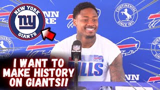 HELLO GIANTS! I AM ARRIVING! STEFON DIGGS NO GIANTS! EXPLODED ON THE WEB! NEW YORK GIANTS NEWS!