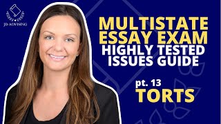 MEE HIGHLY TESTED ISSUES GUIDE Part 13 - TORTS