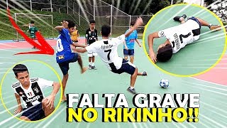 URGENTE! LESÃO GRAVE NO RIKINHO APÓS DRIBLE HUMILHANTE!! DESAFIOS DE FUTEBOL 2019 ‹ Rikinho ›