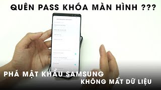 Phá mật khẩu màn hình máy Samsung không mất dữ liệu quá dễ - Nghenhinvietnam.vn