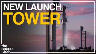 SpaceX Building New Starship Launch Tower!