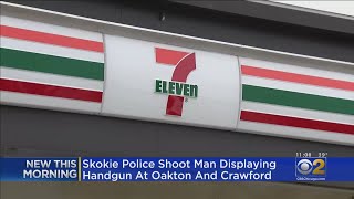 Skokie Police Shoot Armed Man Shot Outside 7-Eleven