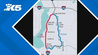 WSDOT crews prepare for I-405, I-90 weekend closures