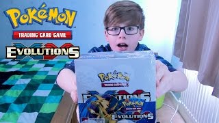 Unboxing XY Evolutions Booster Box + Opening 9 Booster Packs | Pokemon TCG