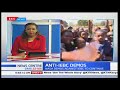 anti iebc demos continue at uhuru park