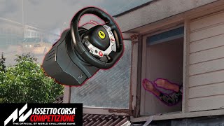 Я сломал РУЛЬ из-за этой игры! | Assetto Corsa, BeamNG drive