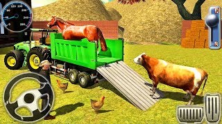 Tractor Driving Plow Farming Simulator - Real 3D Offroad Drive - Android GamePlay #2