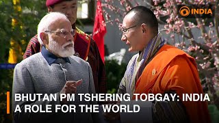 Bhutan PM Tshering Tobgay at NDTV World Summit: India a role for the world