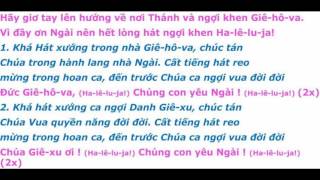 Hãy giơ tay lên hướng về nơi Thánh