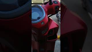 Honda scoopy 2025 c12 red color #cute #handmade