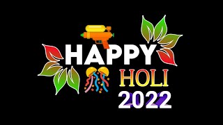 Happy Holi || Happy Holi status || Happy Holi status video black screen || status yt