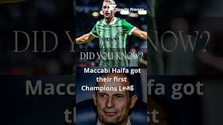 Juventus gave Maccabi Haifa their first Champions League win in 20 YEARS