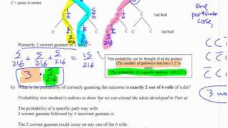 PM12 7.7 (1) Using the Binomial Theorem to Calculate Probabilities - part 1