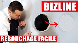 TEST ✅ Comment reboucher facilement un mur - BIZLINE - BIZ'PATCH /BIZ'REPLAK- La pause café BichonTV