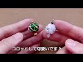 ビーズで作る小さなクリスマスツリーの作り方 how to make a beaded christmas tree.