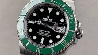 2020 Rolex Submariner 41mm "Kermit" Green Bezel 126610LV Rolex Watch Review