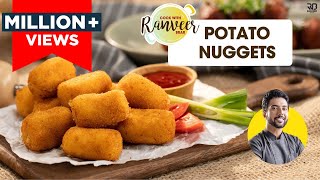 Cheesy Potato Nuggets | कुरकुरे आलू नगेट्स घर पर | Schezwan Potato bites bonus recipe | Chef Ranveer