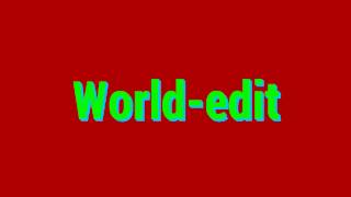Plugin World-edit Pocketmine-Mp