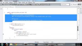 JDBC Tutorial 4 - SQL operations using Statement interface