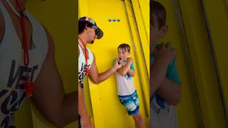 Alexβs energyyyy π» #waterslides #micdup #lifeguards #dropslide