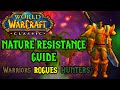 WOW Classic - Nature Resistance guide for Warriors, Rogues & Hunters for AQ40 (Ahn'Qiraj)