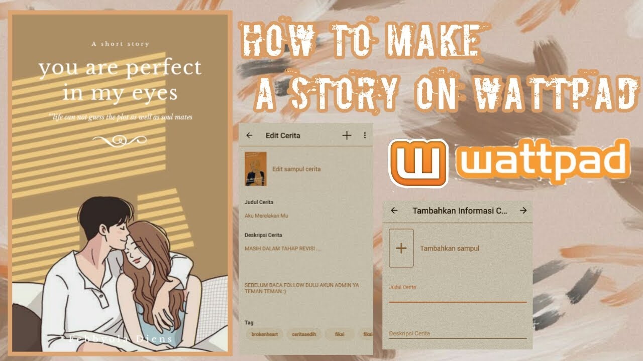 How To Make A Story On Wattpad Youtube